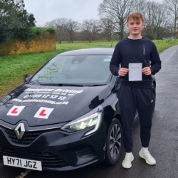 Ed Holmes passed FIRST TIME with just 1 df